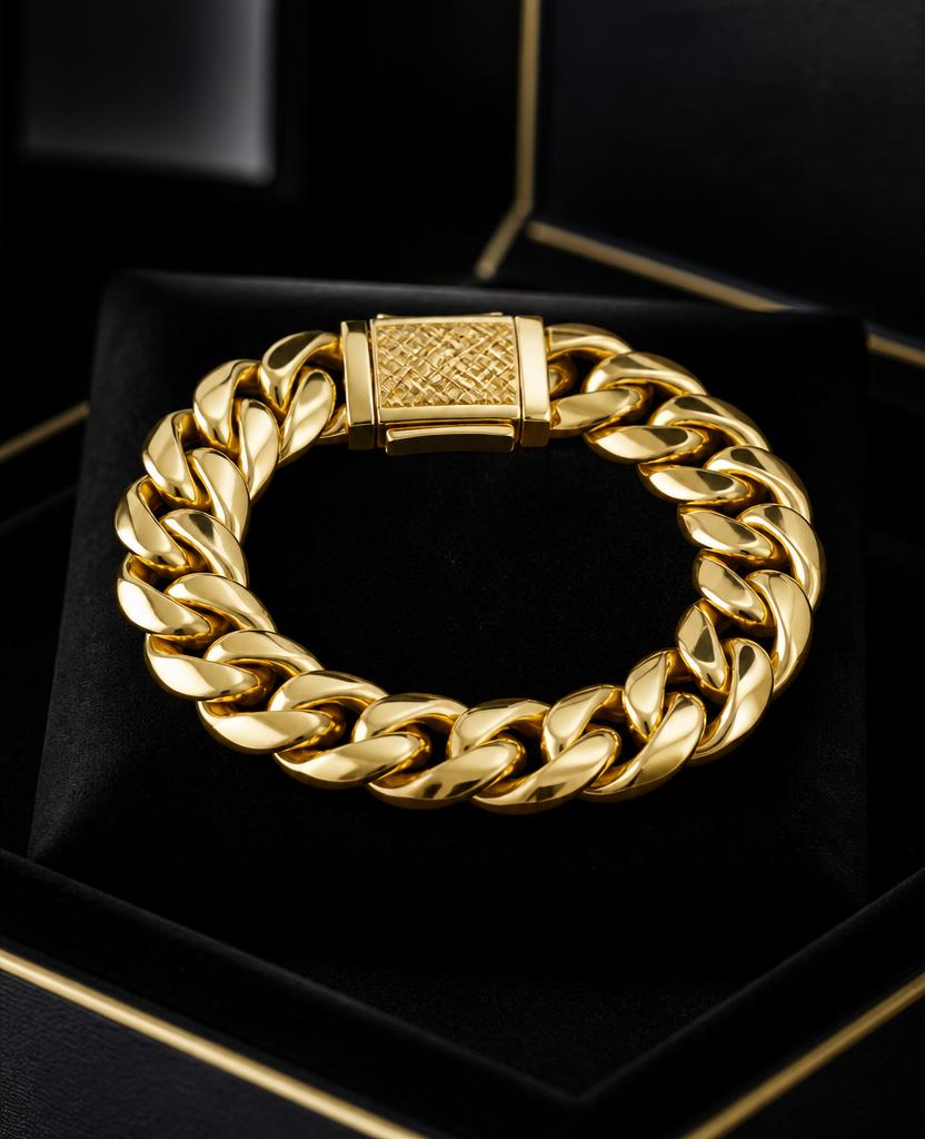 Milvan Cuban link bracelet